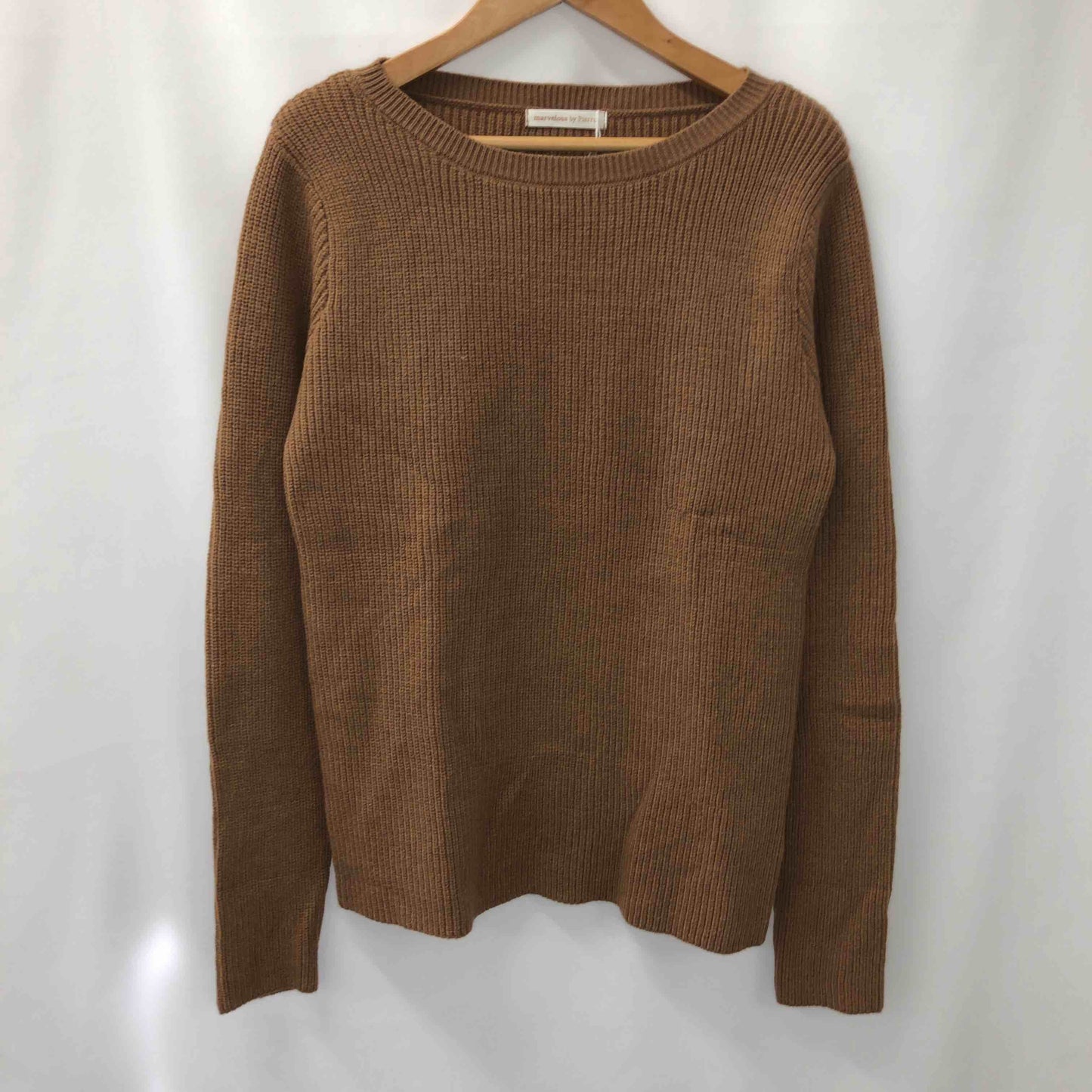 marvelous by pierrot マーベラスバイピエロ レディース 長袖セーター ブラウン tk