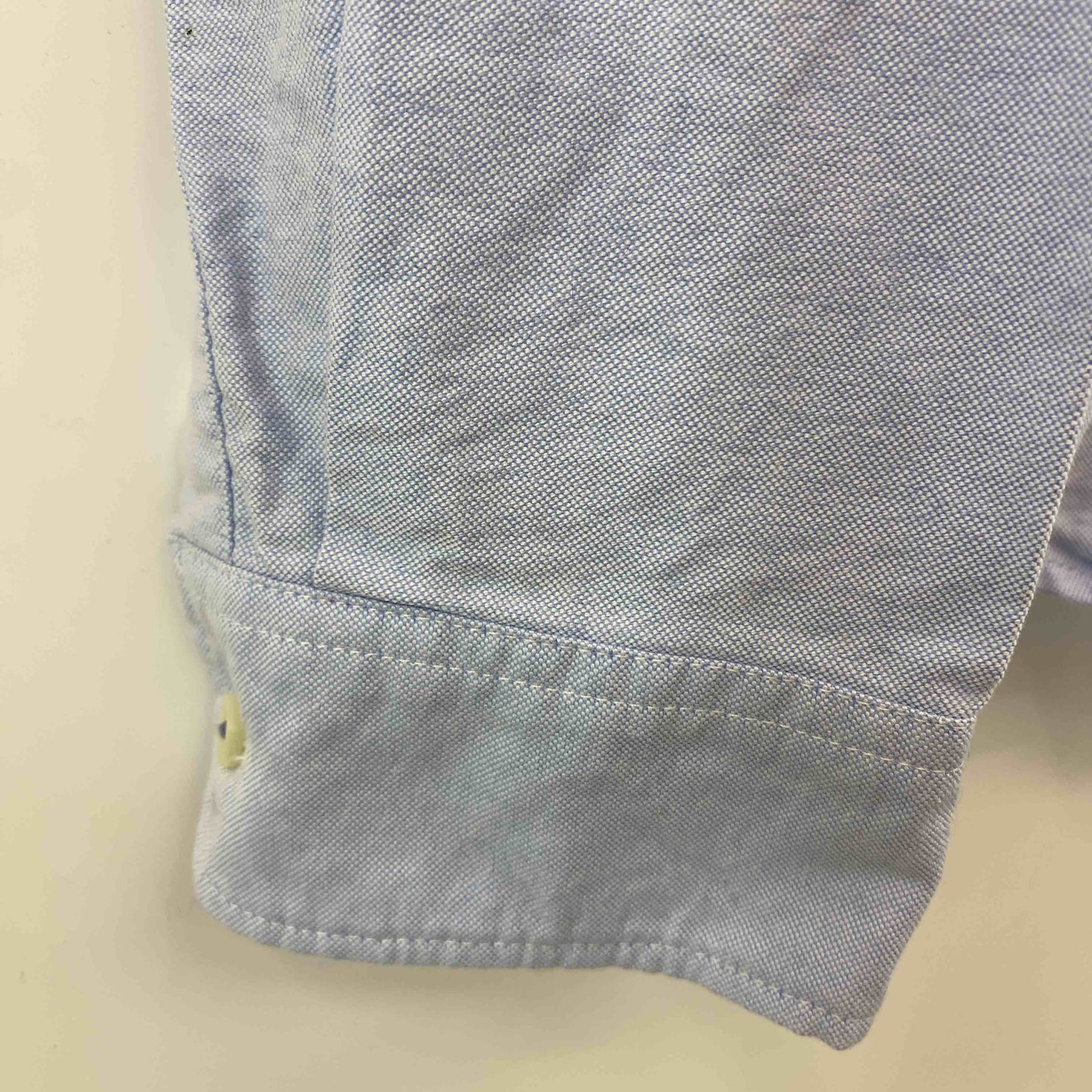 McGREGOR マクレガー レディース 長袖シャツ　ブラウス　ボタンダウン　刺繍　青