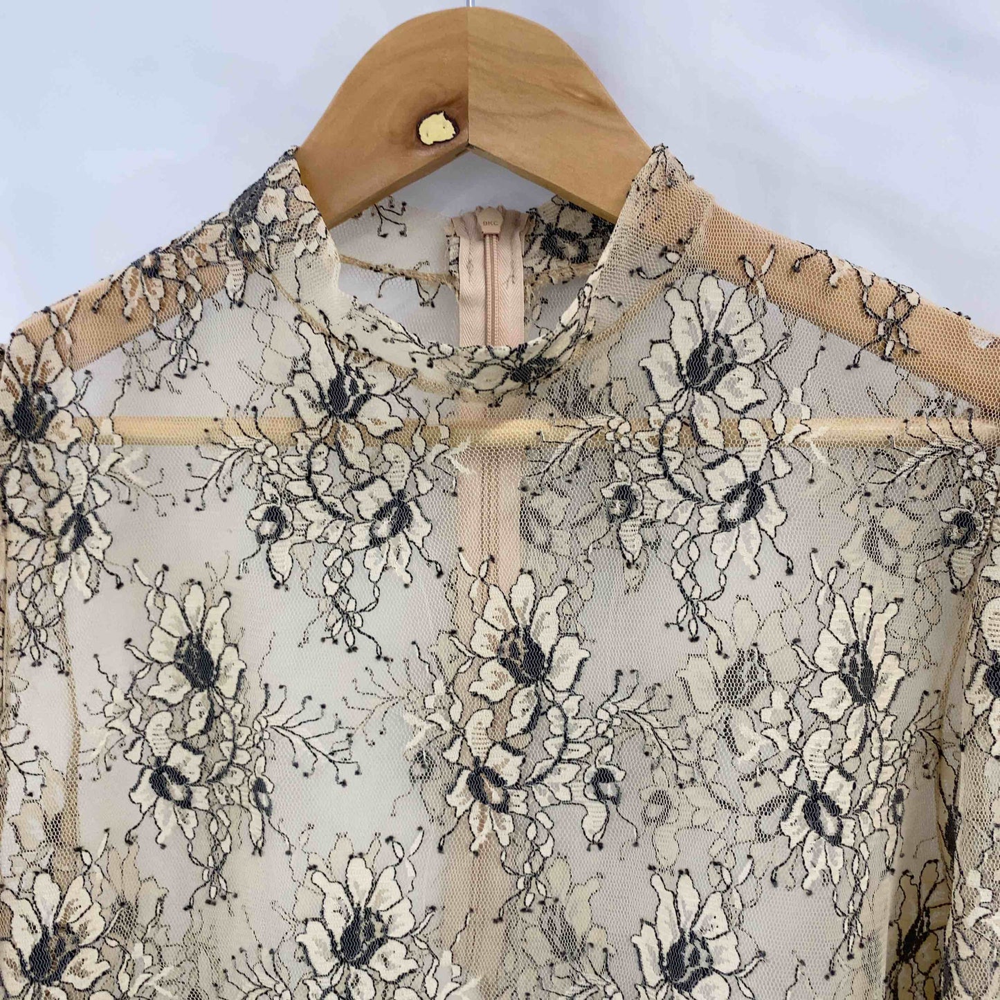 UNE MANSION ユノマンション レディース 長袖シャツ/ブラウス レース花柄 tk