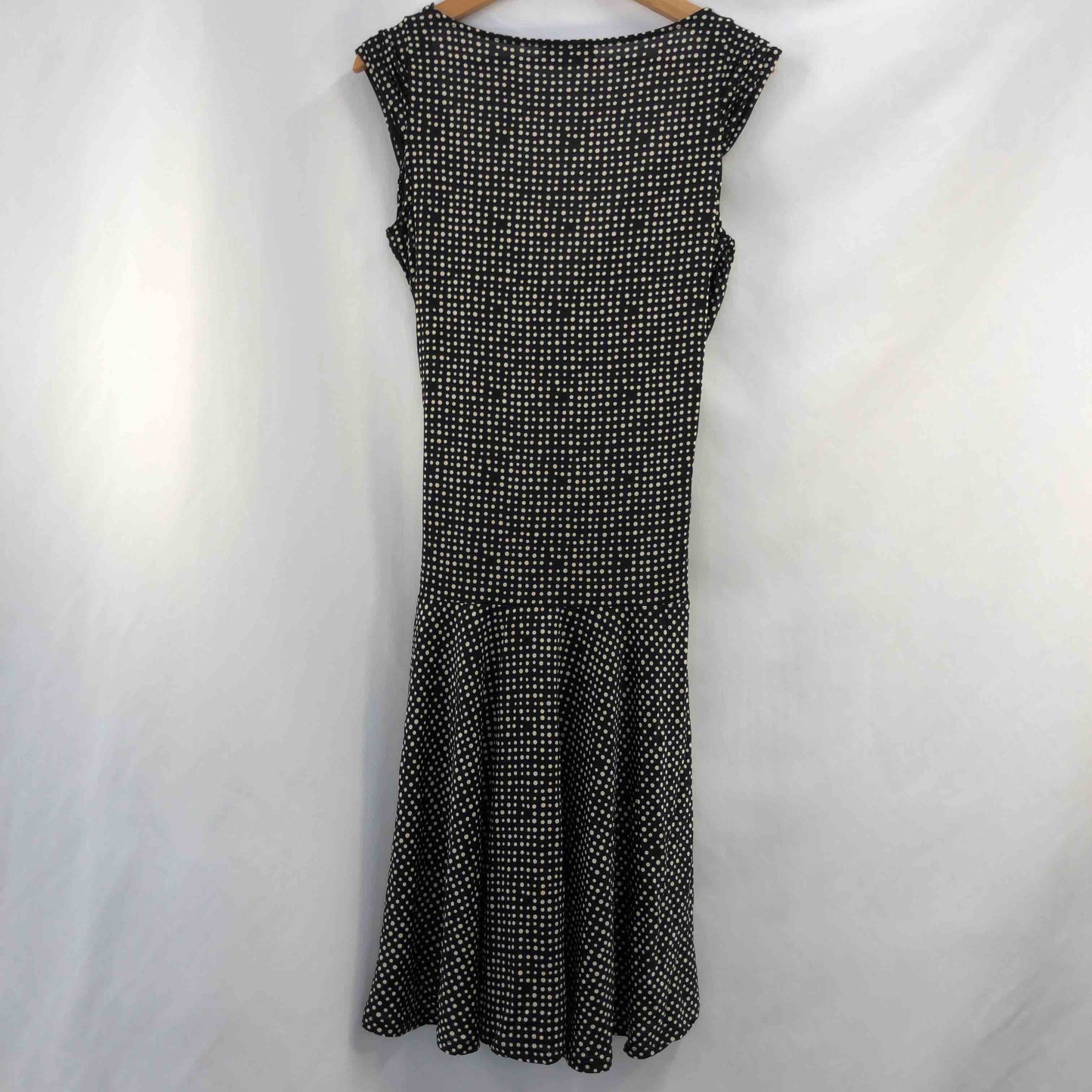 Sinequanone シネカノン レディース ノースリーブひざ丈ワンピースキャミワンピース ドット柄 tk