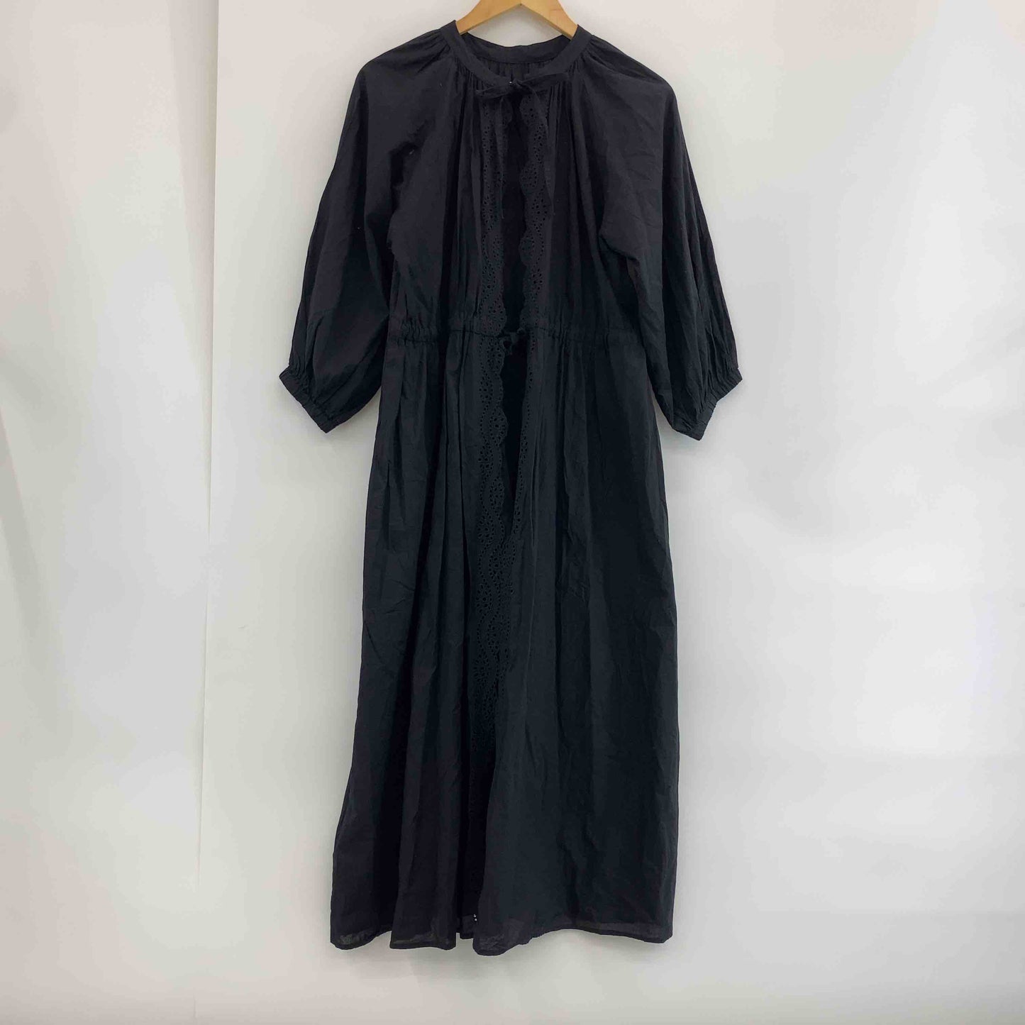 Simplicite シンプリシテェ レディース 長袖ワンピース 黒