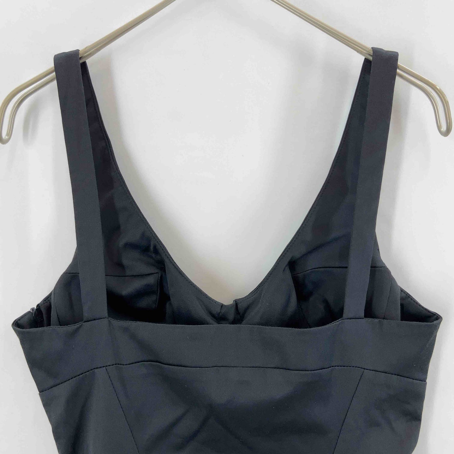 VERSACE ヴェルサーチェ レディース ノースリーブワンピースキャミワンピース サイドスリット ブラック イタリア製