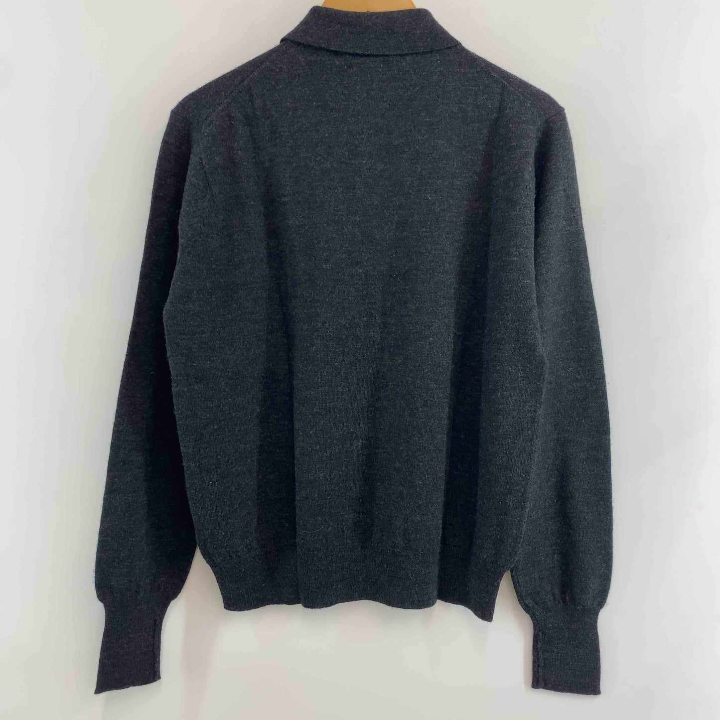 POLO RALPH LAUREN ポロラルフローレン メンズ ニット/セーター ポロシャツ風 チャコールグレー