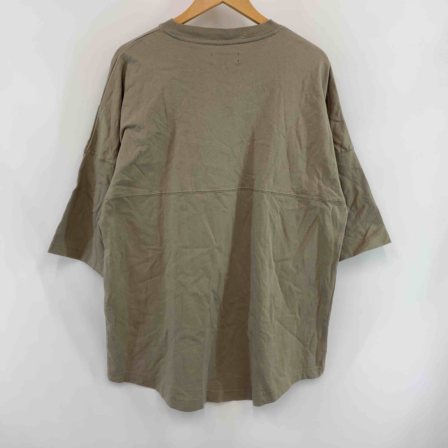 UNITED メンズ Tシャツ（半袖）クールネック カットソー オーバーサイズ ピスタチオカラー