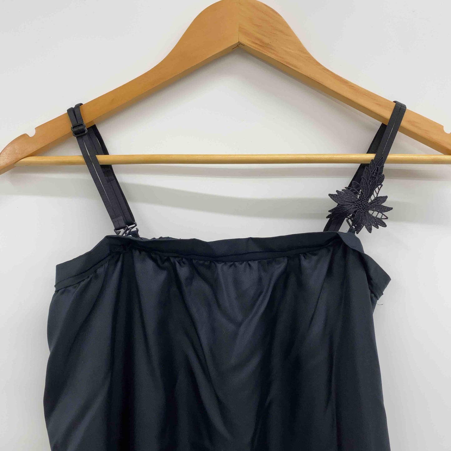 ANTEPRIMA アンテプリマ レディース キャミワンピース　スカート　2way　シルク100％　レース　黒