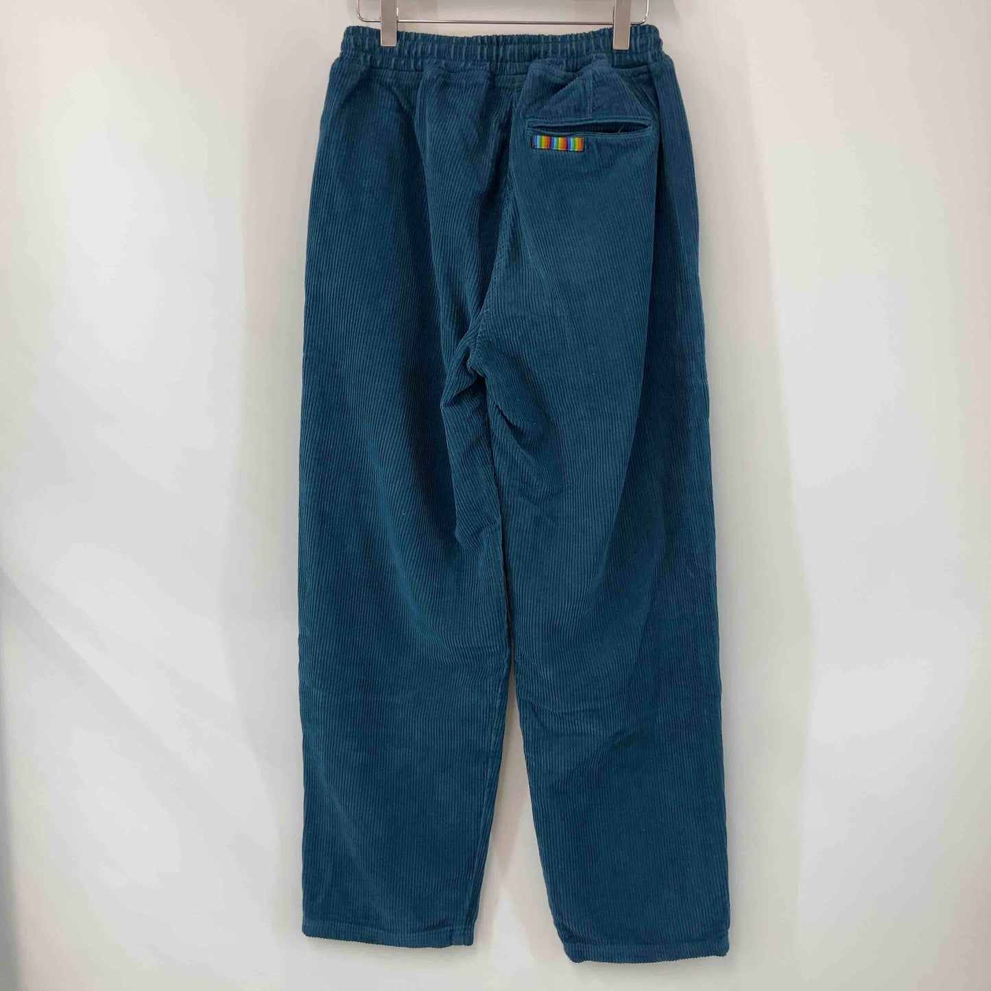 home boy ホームボーイ コーデュロイ調 カジュアルパンツ ウエストゴム ワンポイントロゴ メンズ その他パンツ