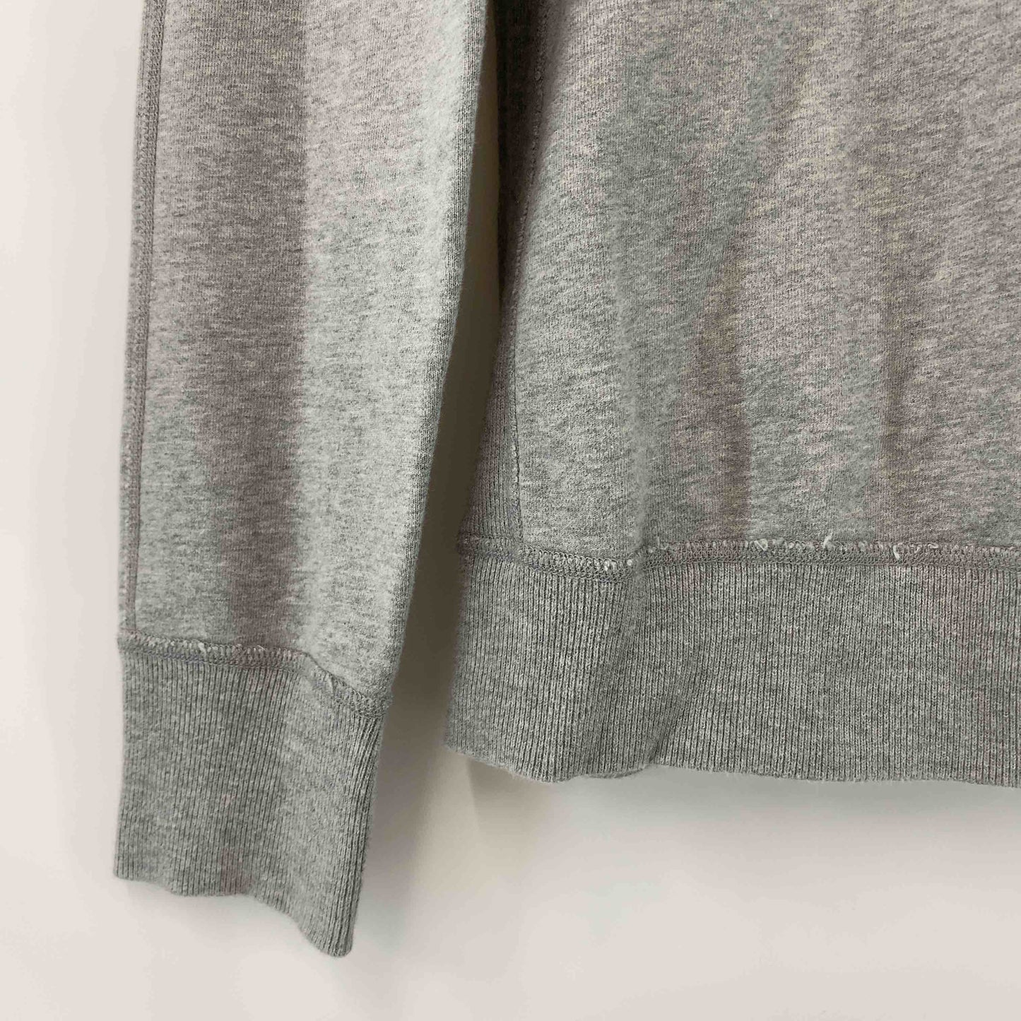 REIGNING CHAMP レイニングチャンプ メンズ スウェット グレー ラウンドネック 脇リブ切り替え