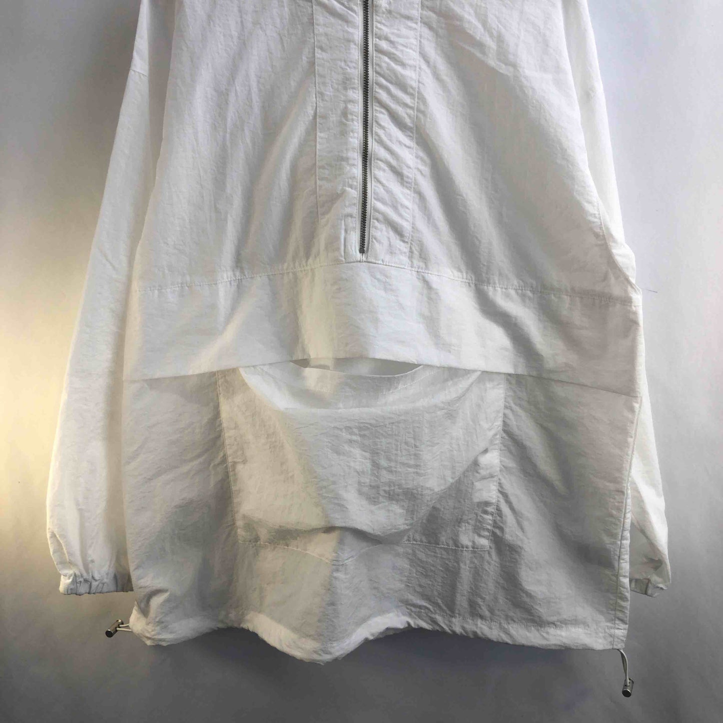 大阪府布帛製品工業組合  レディース パーカー ホワイト tk