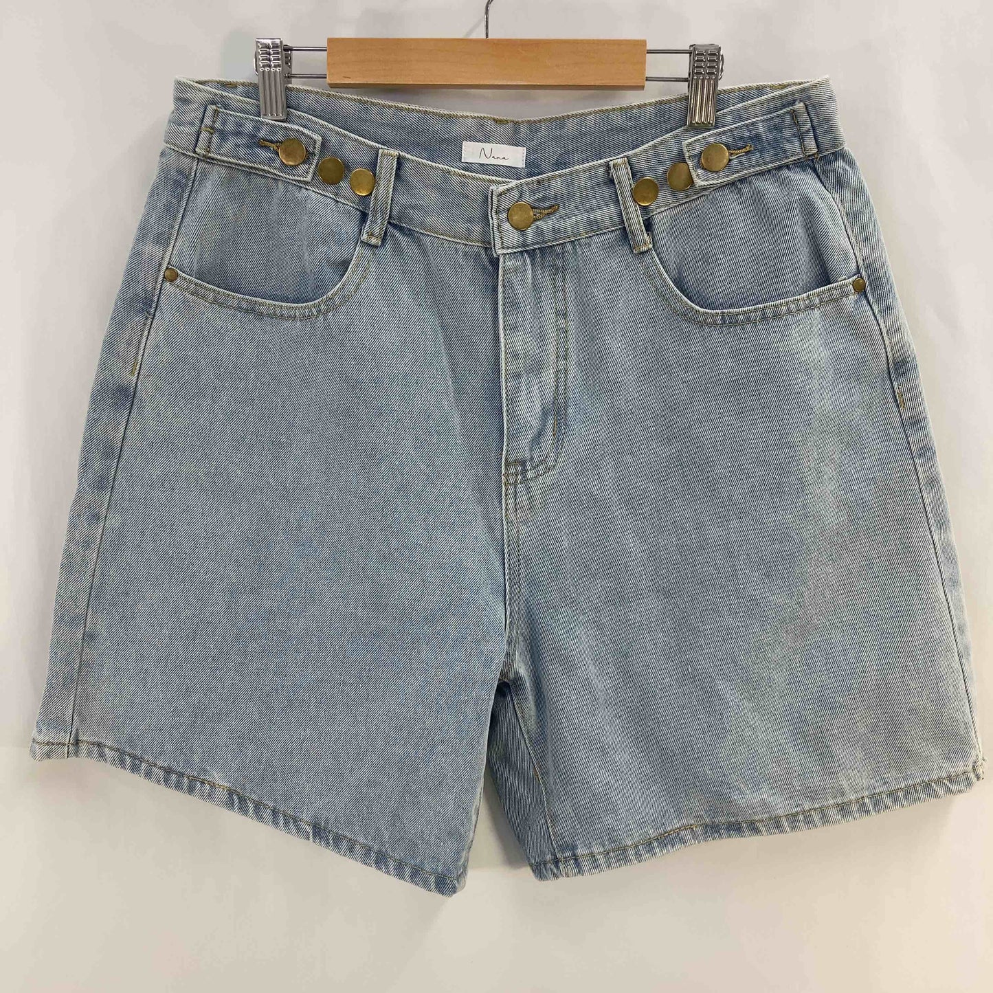 nana  レディース ハーフパンツ 水色 tk