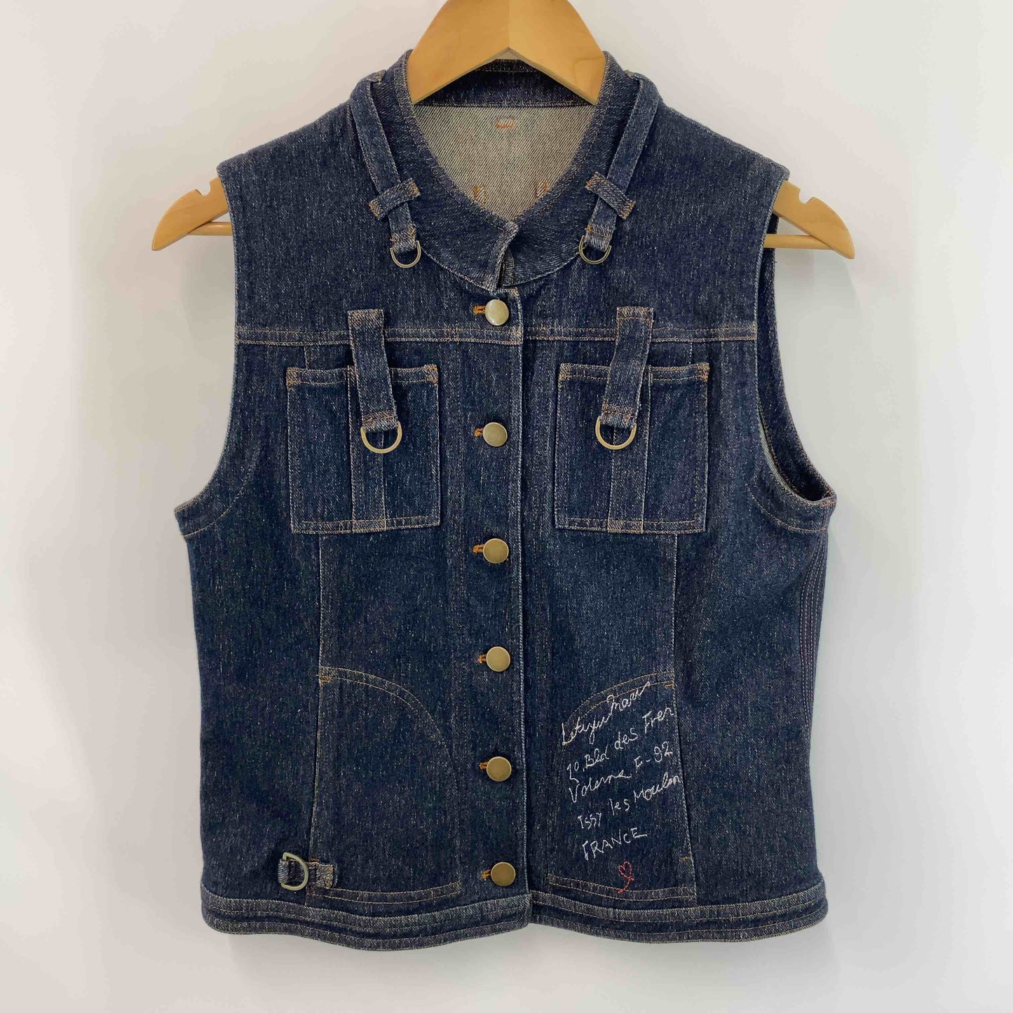 レディース ベスト/ジレ デニム