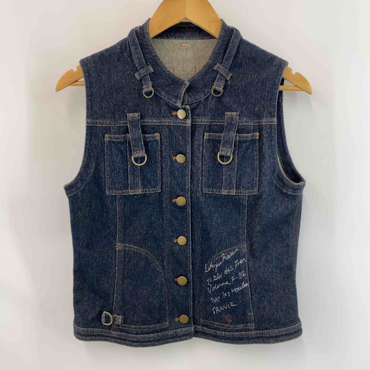 レディース ベスト/ジレ デニム