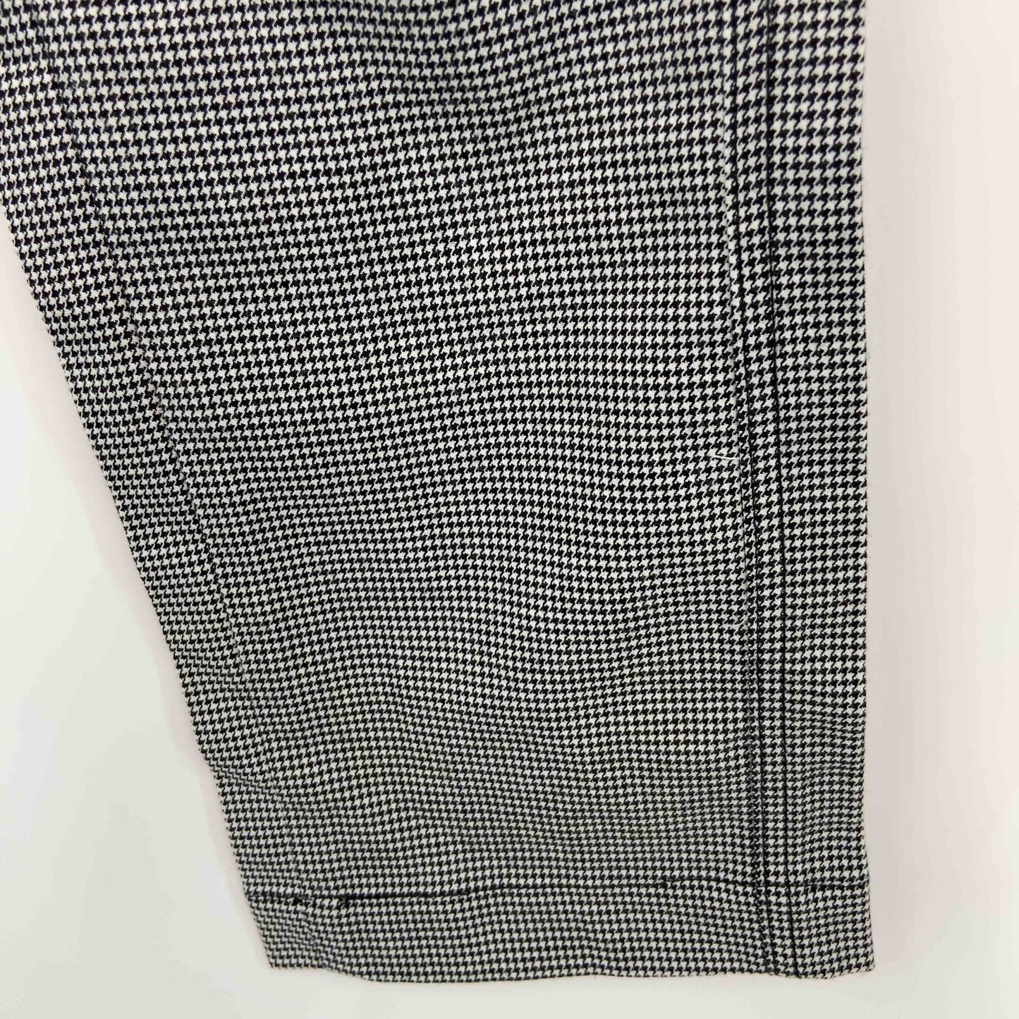 IMAGE ROUGE イマージュルージュ レディース カジュアルパンツ 千鳥格子　ギャザー　ジップポケット