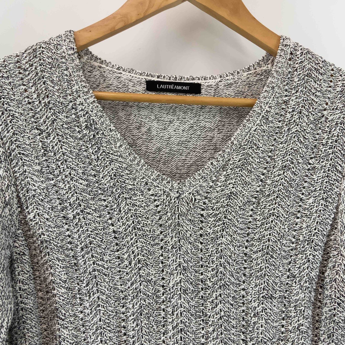 LAUTREAMONT ロートレアモン レディース ニット　セーター　Vネック　白