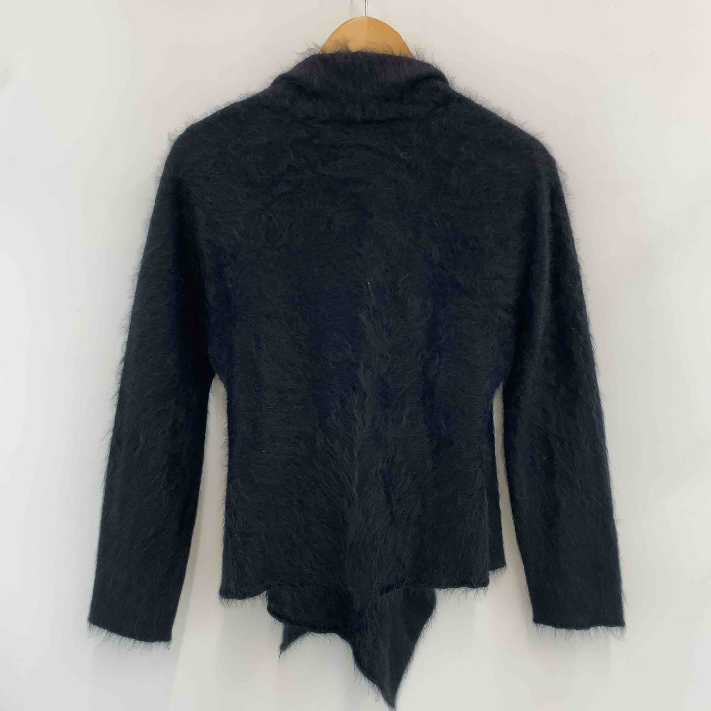 MIMO MAGLIA レディース カーディガン ブラック カシミヤ100％ 長袖