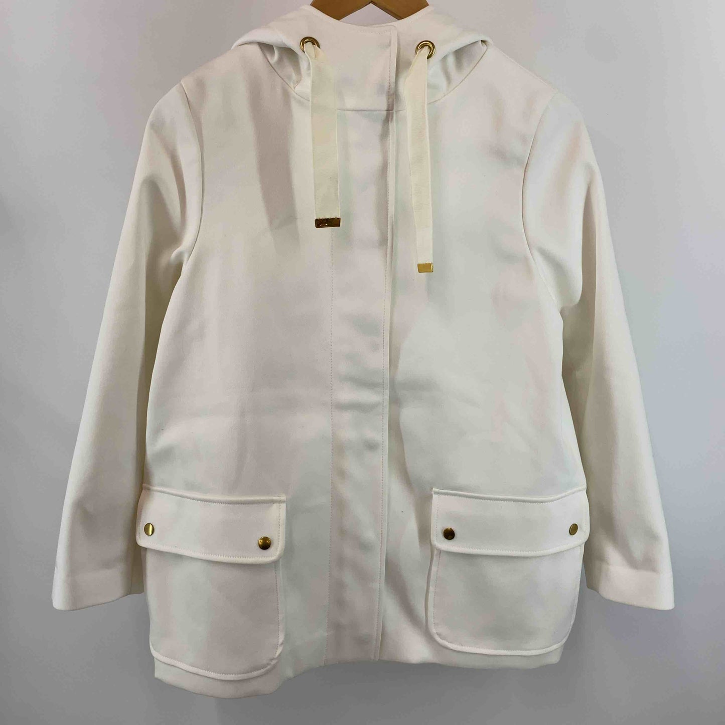 Spick&Span スピックアンドスパン レディース ブルゾン フード付き ホワイト