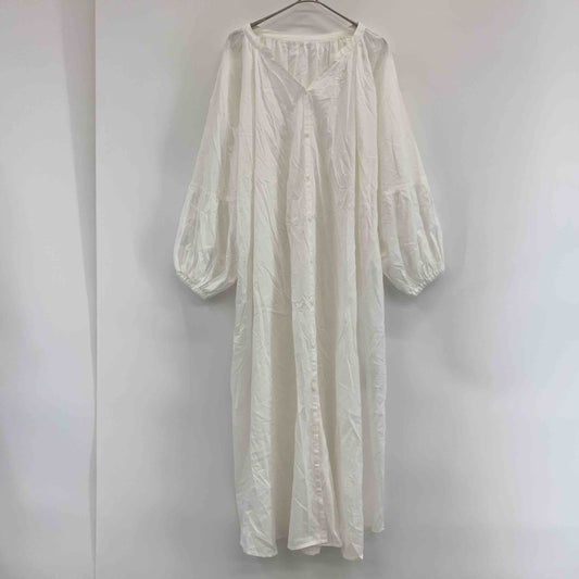 LOWRYS FARM ローリーズファーム　レディース シャツワンピース　ホワイト