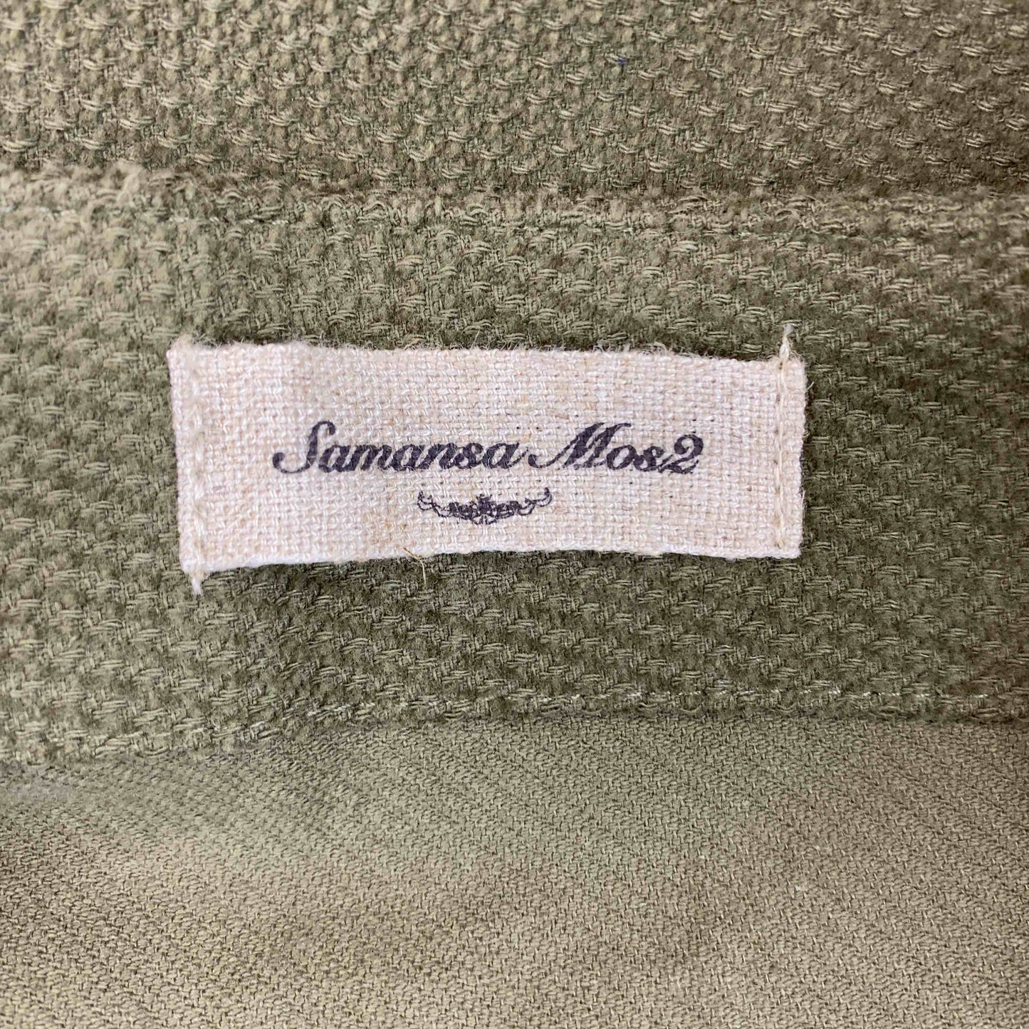 Samansa Mos2(SM2) サマンサモスモス レディース サロペット/オーバーオール カーキ