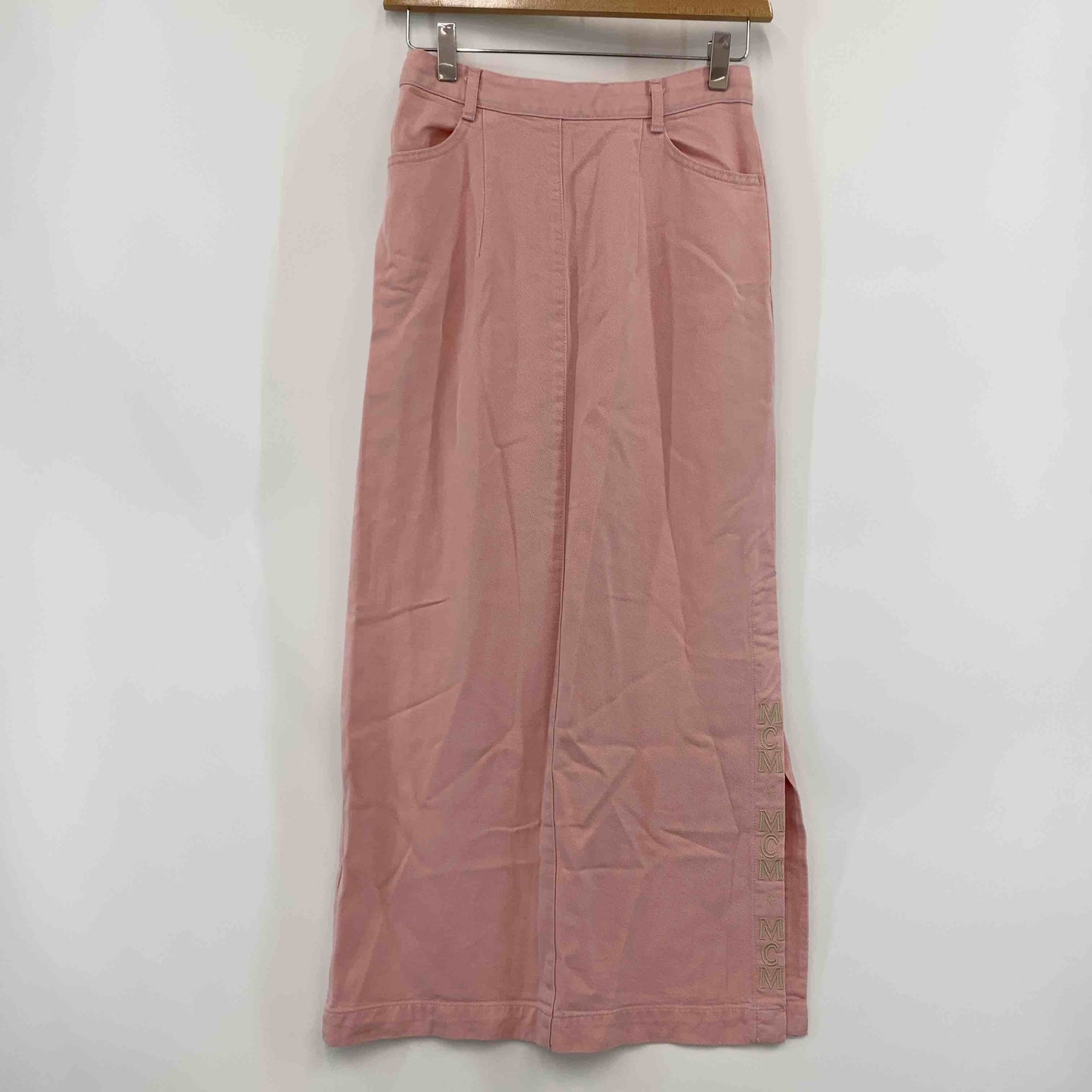 MCM エムシーエム　 レディース ロングスカート　ピンク