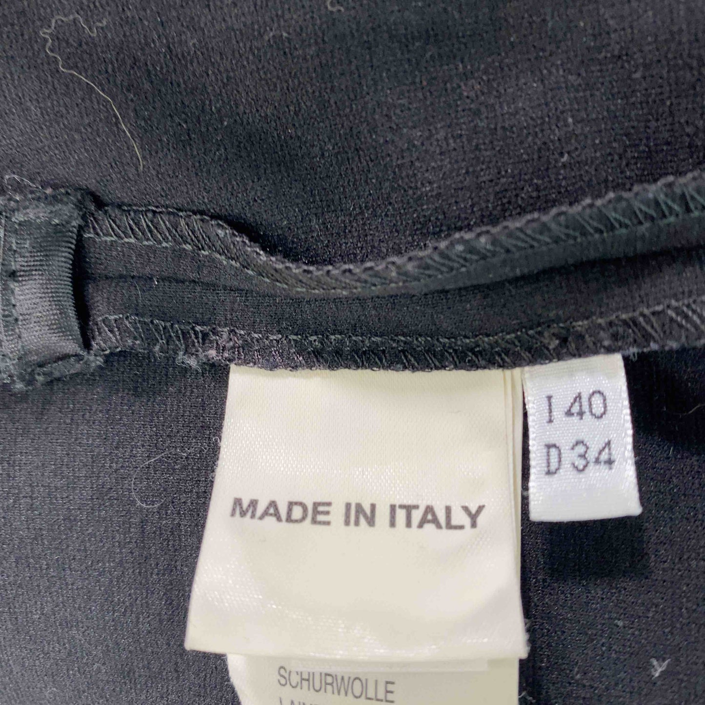 Blumarine ブルマリン レディース ひざ丈スカート ラッフルフリルスカート イタリア製 ブラック