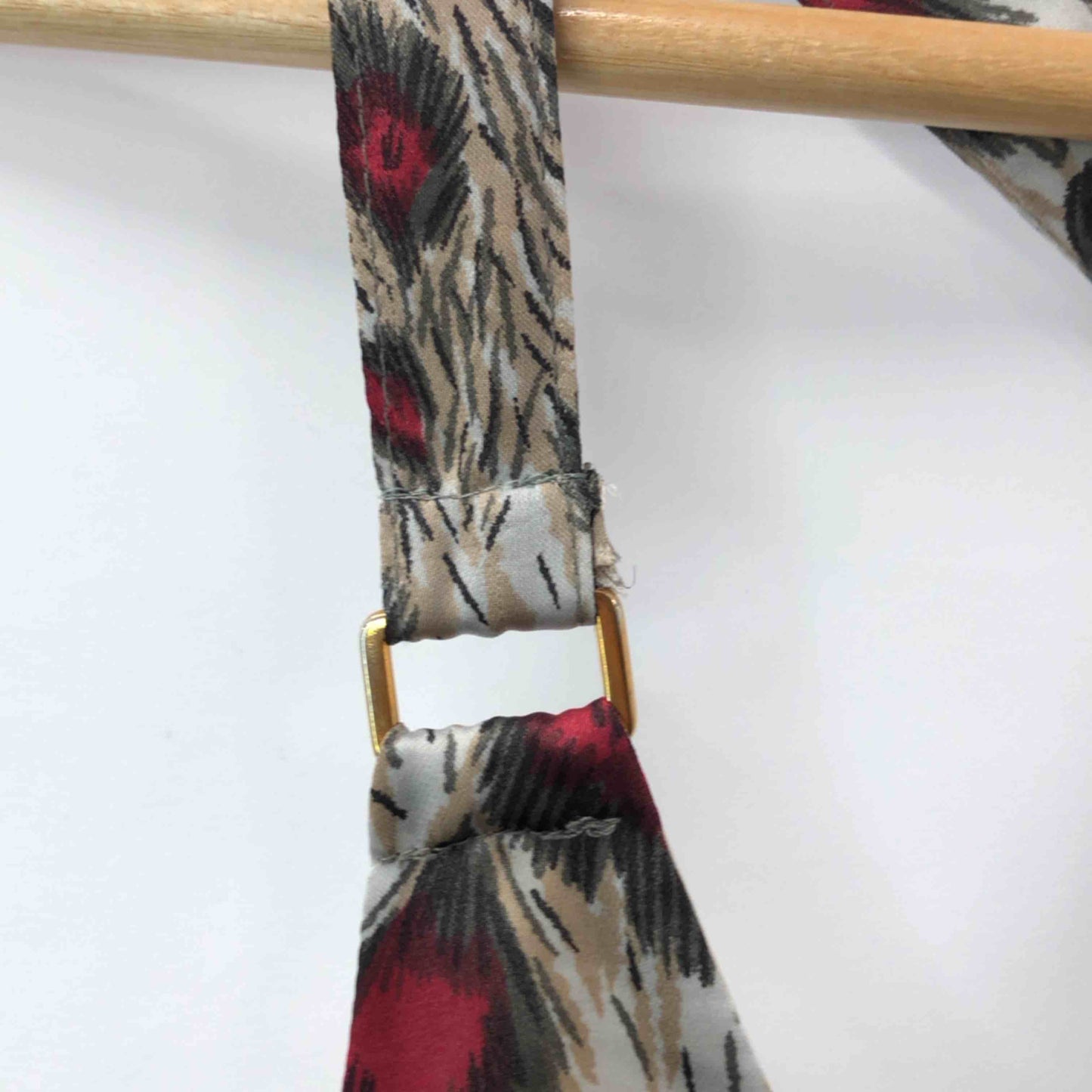 Do Do レディース キャミソール ベージュx赤 tk