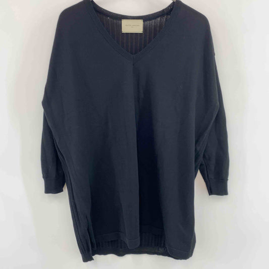 UNITED ARROWS ユナイテッドアローズ レディース ニット/セーター 黒 Vネック コットン混