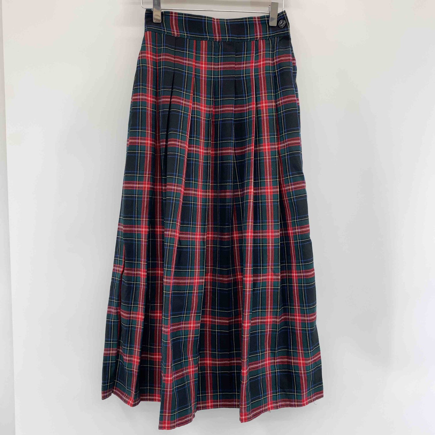 LOWRYS FARM ローリーズファーム レディース ロングスカート　プリーツ　タータンチェック　赤