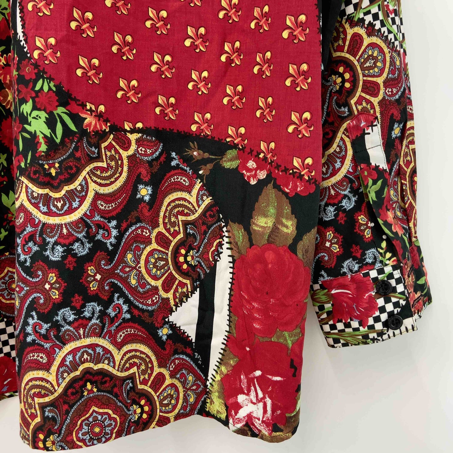 MOSCHINO モスキーノ レディース 長袖シャツ/ブラウス 総柄 花柄 個性的