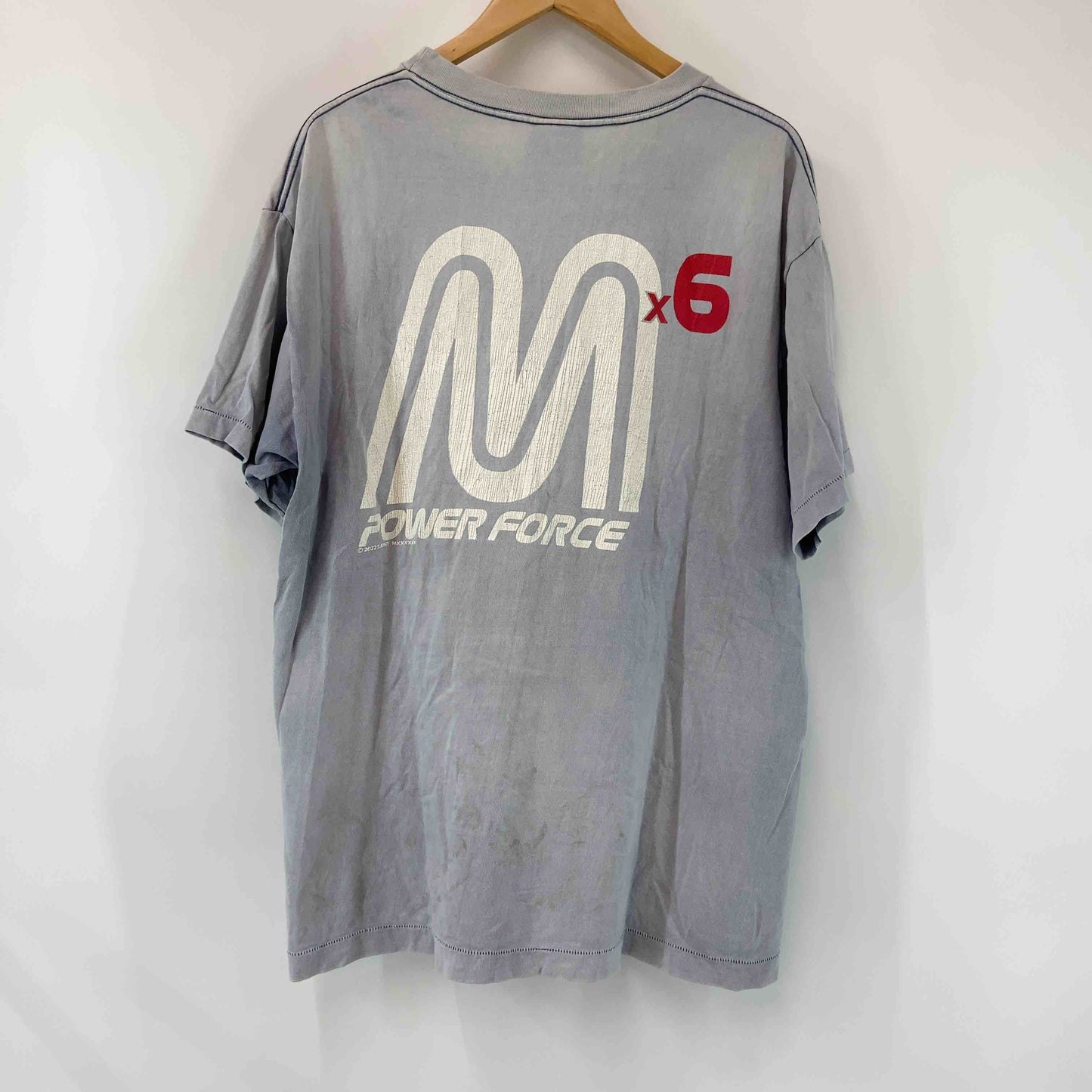 SAINT MICHAEL セイントマイケル メンズ Tシャツ（半袖）ラベンダー