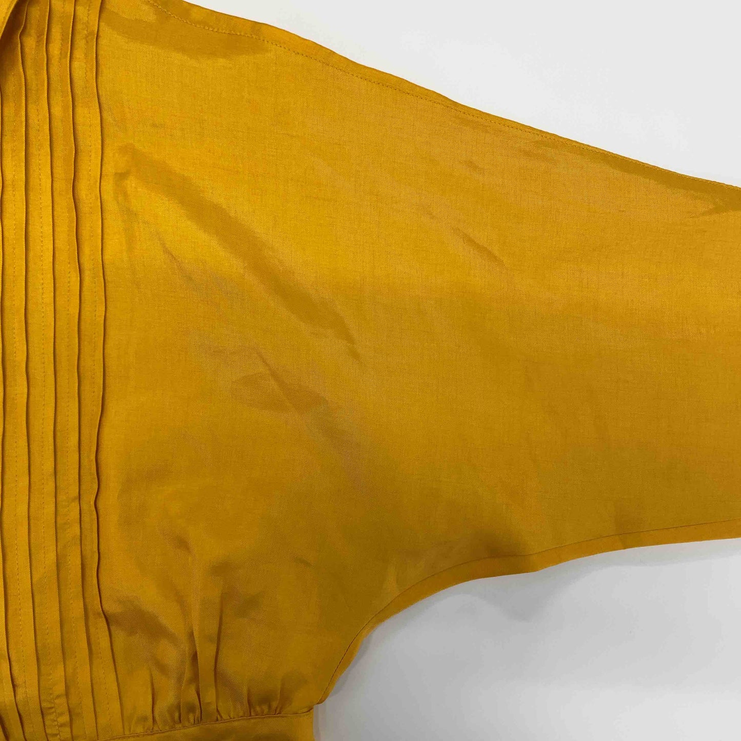 株式会社花咲  レディース 長袖シャツ/ブラウス オレンジ tk