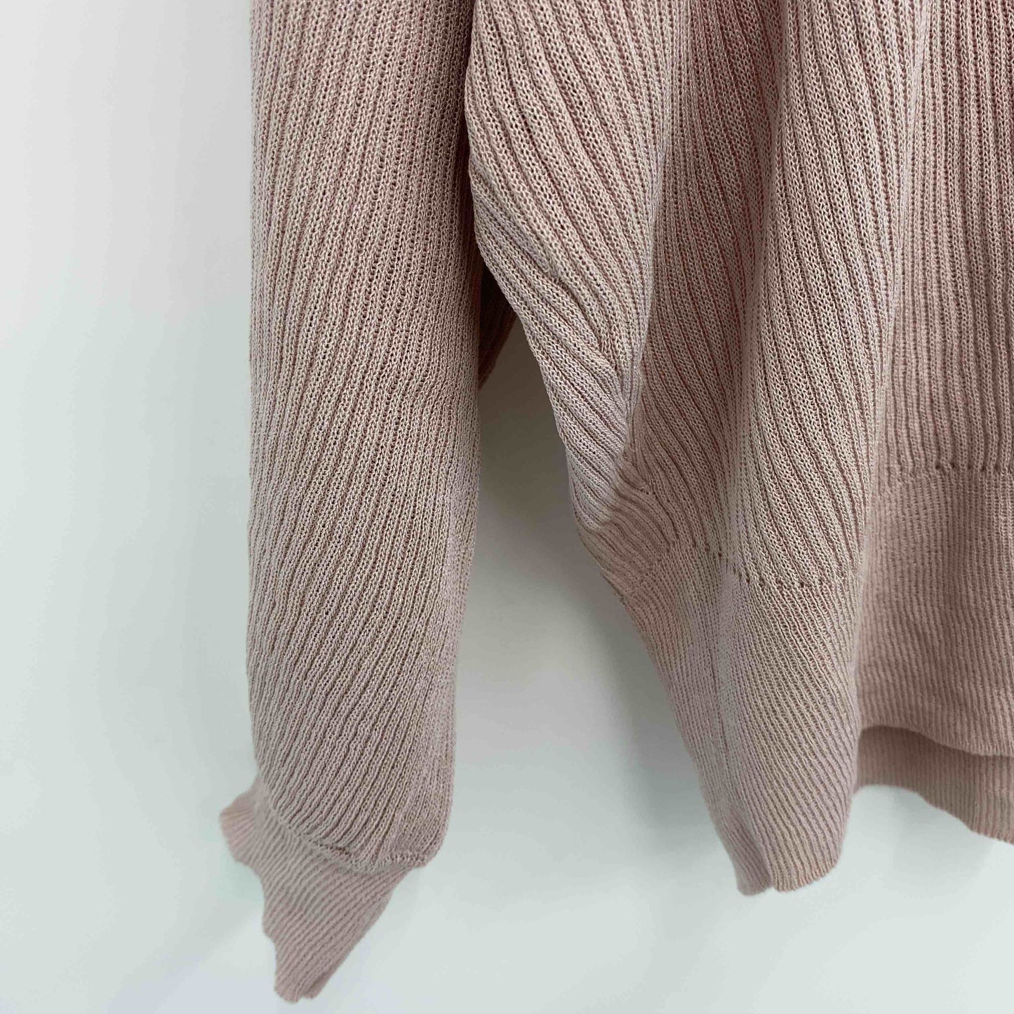 GRL グレイル レディース カーディガン ダスティピンク レーヨン混