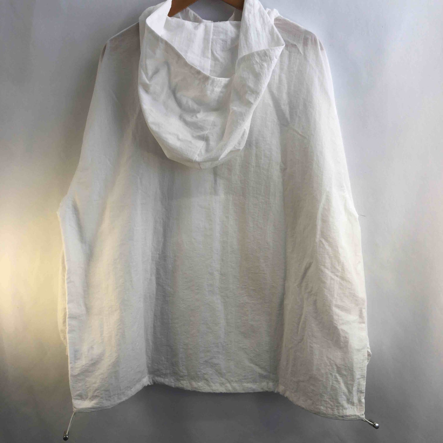 大阪府布帛製品工業組合  レディース パーカー ホワイト tk