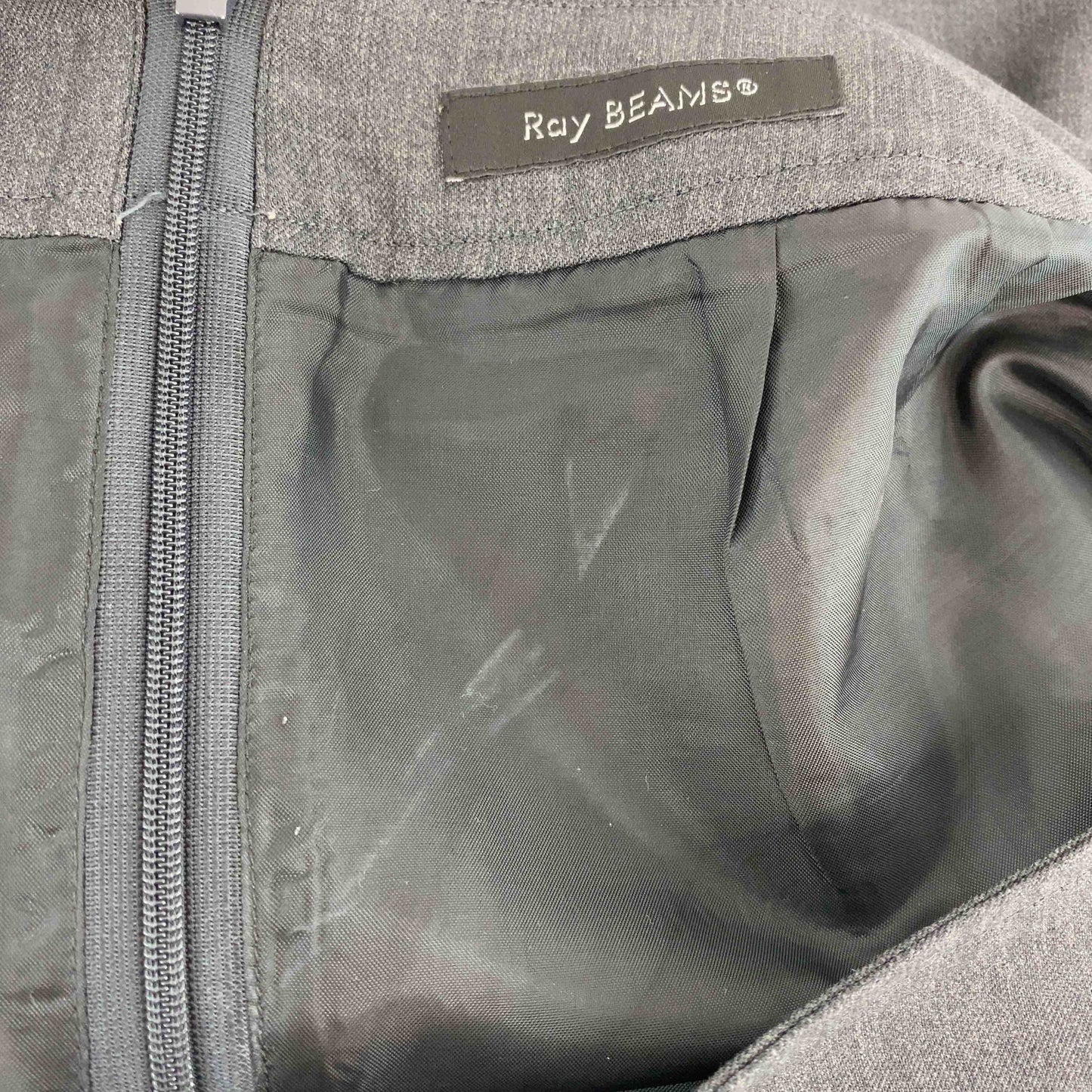 RAY BEAMS レイビームス レディース テーラード　グレー　スカート　セットアップ