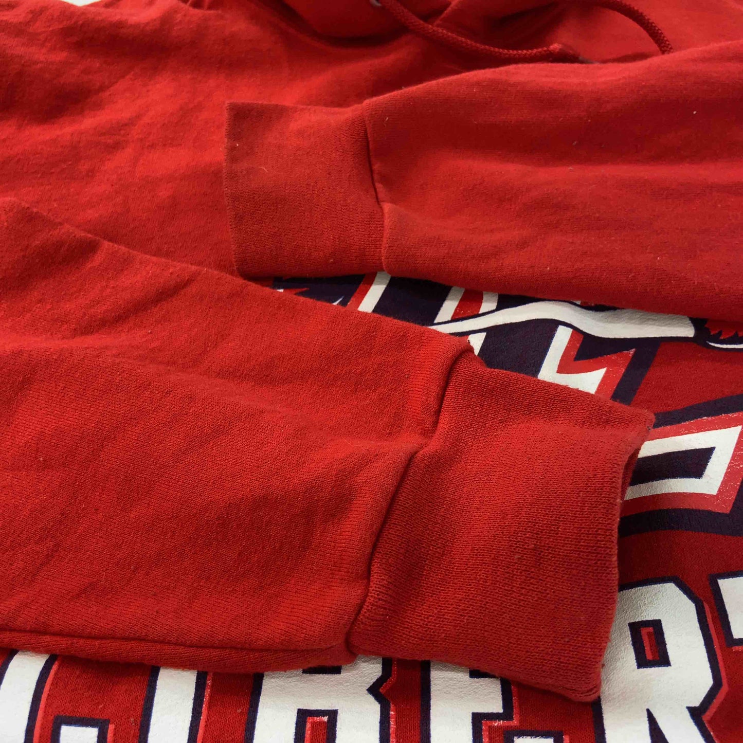 ヴィンテージ メンズ パーカー レッド ロゴプリント