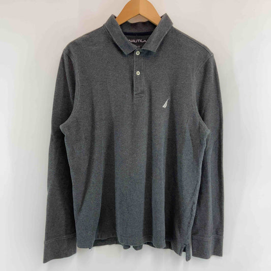 NAUTICA ノーティカ メンズ ポロシャツ　グレー