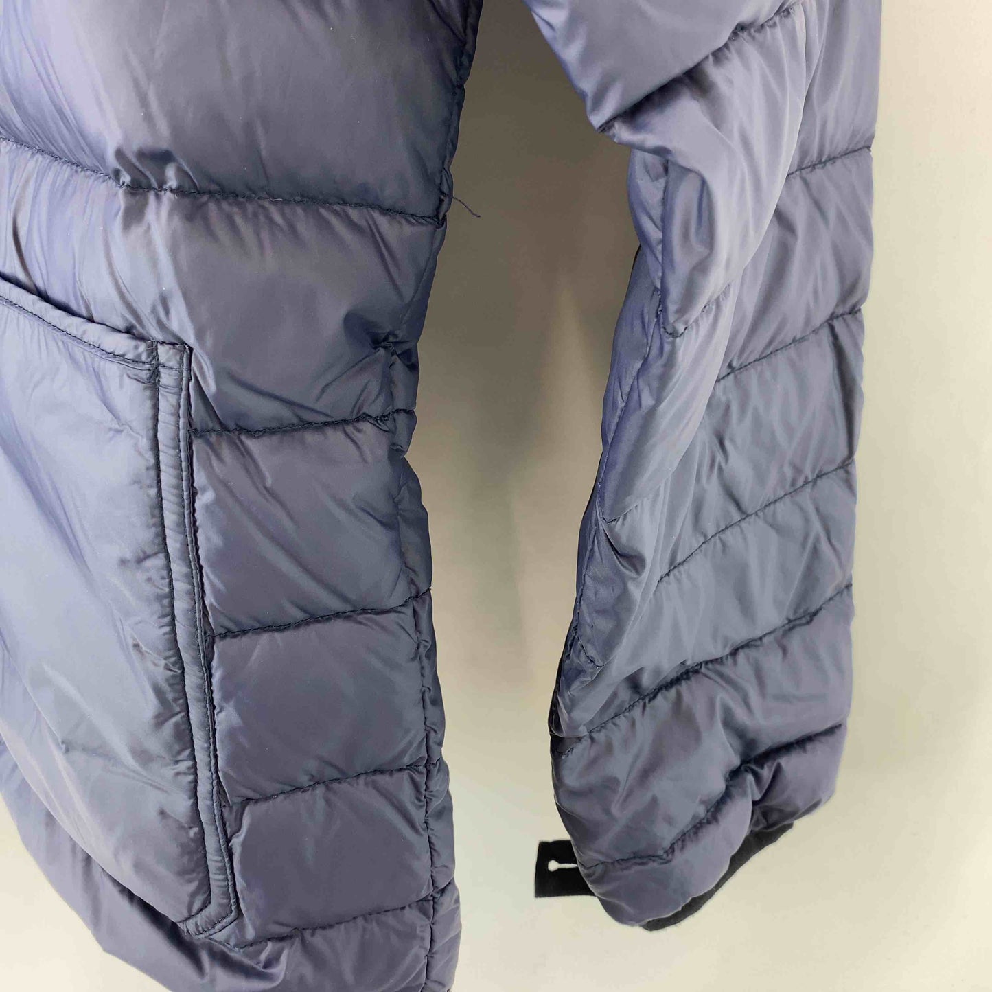 canterbury カンタベリー メンズ 中綿・ダウンジャケット ネービー ロゴ刺繍 サイズXL