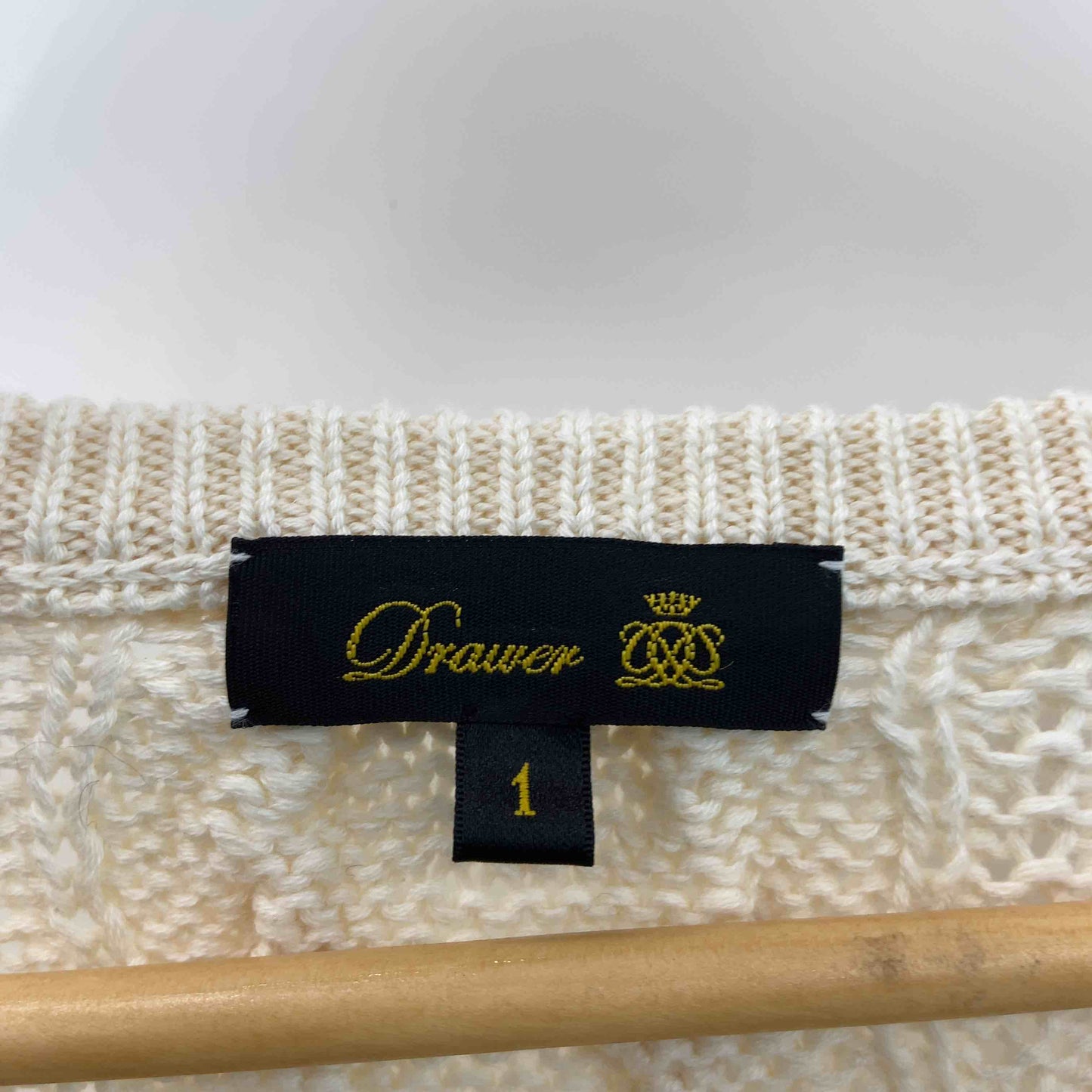 DRAWER ドゥロワー レディース 　薄生成　ニット/セーター