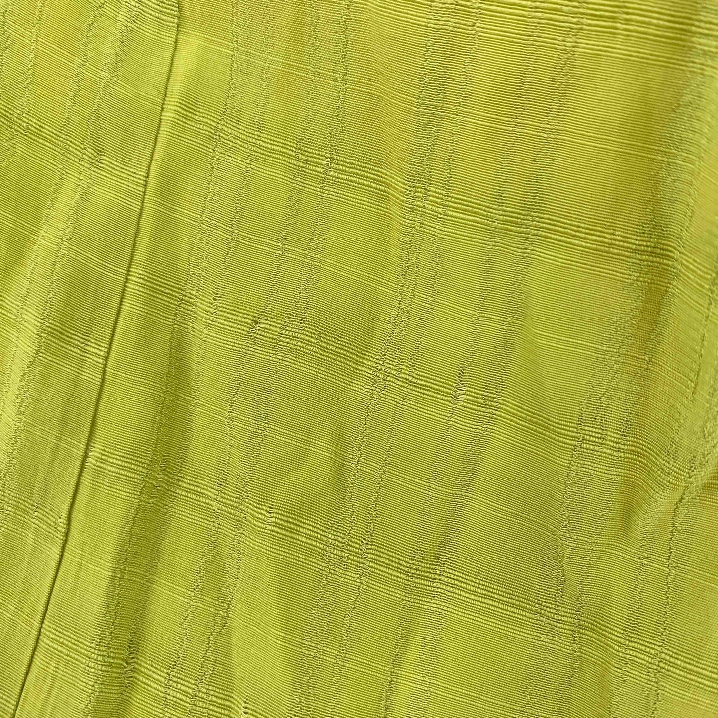 w closet ダブルクローゼット レディース 半袖ワンピース　背中リボン　黄緑