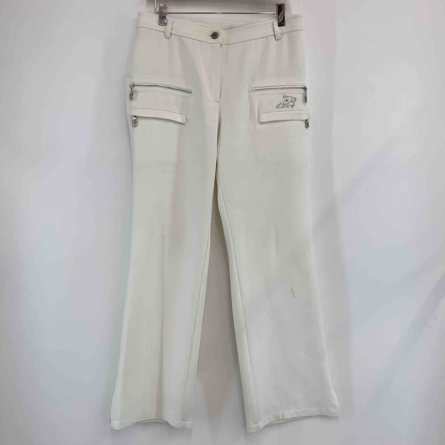 伊太利屋 イタリヤ レディース カジュアルパンツ ホワイト