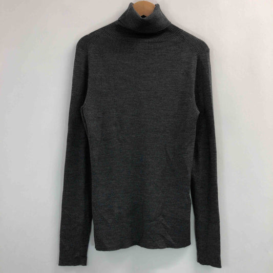 自由区 ジユウク レディース タートルネック ニット グレー tk