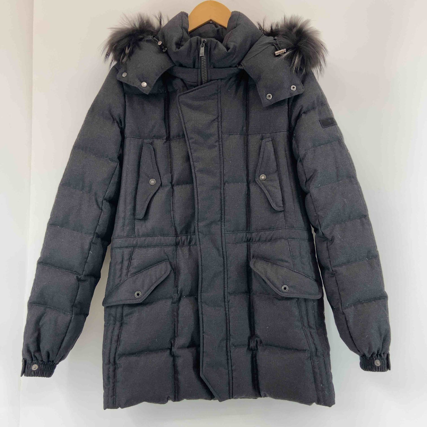 TATRAS タトラス メンズ 中綿・ダウンジャケット　ウール・シルク混　ダウン・フェザー混　グレー