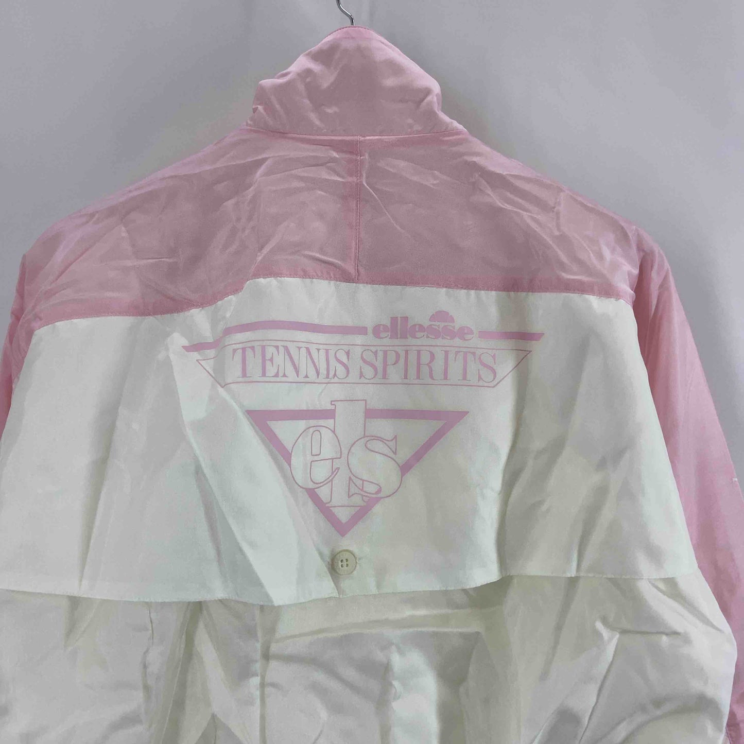 ELLESSE エレッセ メンズ ブルゾン ピンク・ホワイト