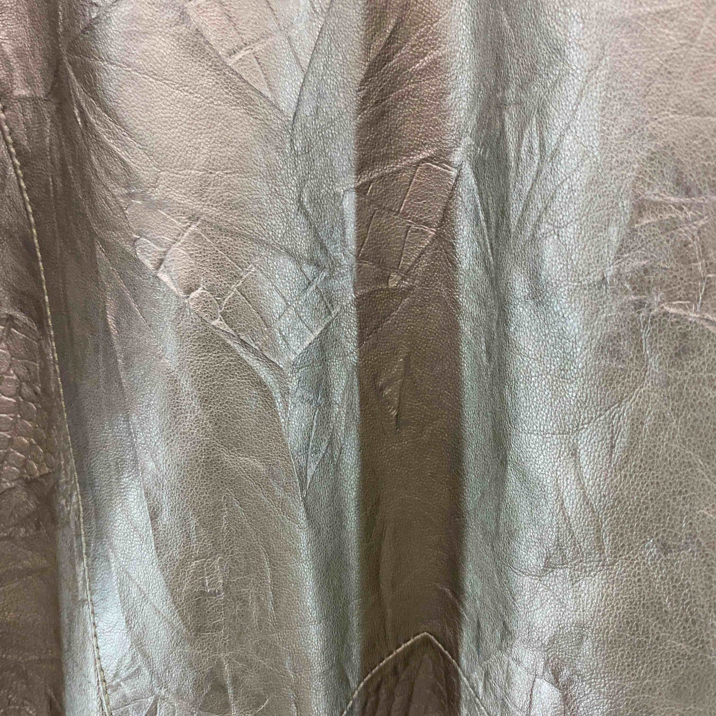 Fur・Griser レザージャケット  メンズ ブラック