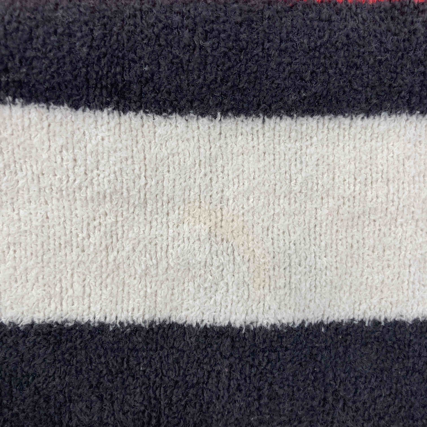 Joel Robuchon gelato pique ジョエルロブション ジェラートピケ レディース パーカー 白色 紺x赤ボーダー tk