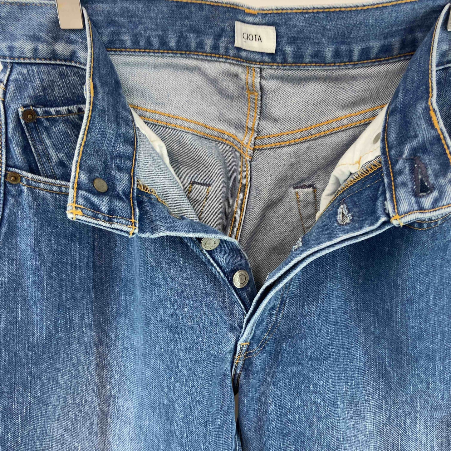 CIOTA シオタ メンズ デニム/ジーンズ 本藍 ストレート ミディアムブルー