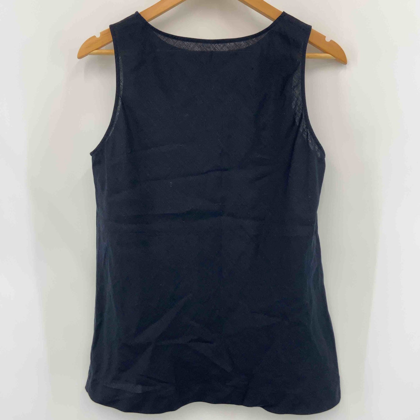 中川政七商店レディース タンクトップ ノースリーブブラウス ネイビー 麻