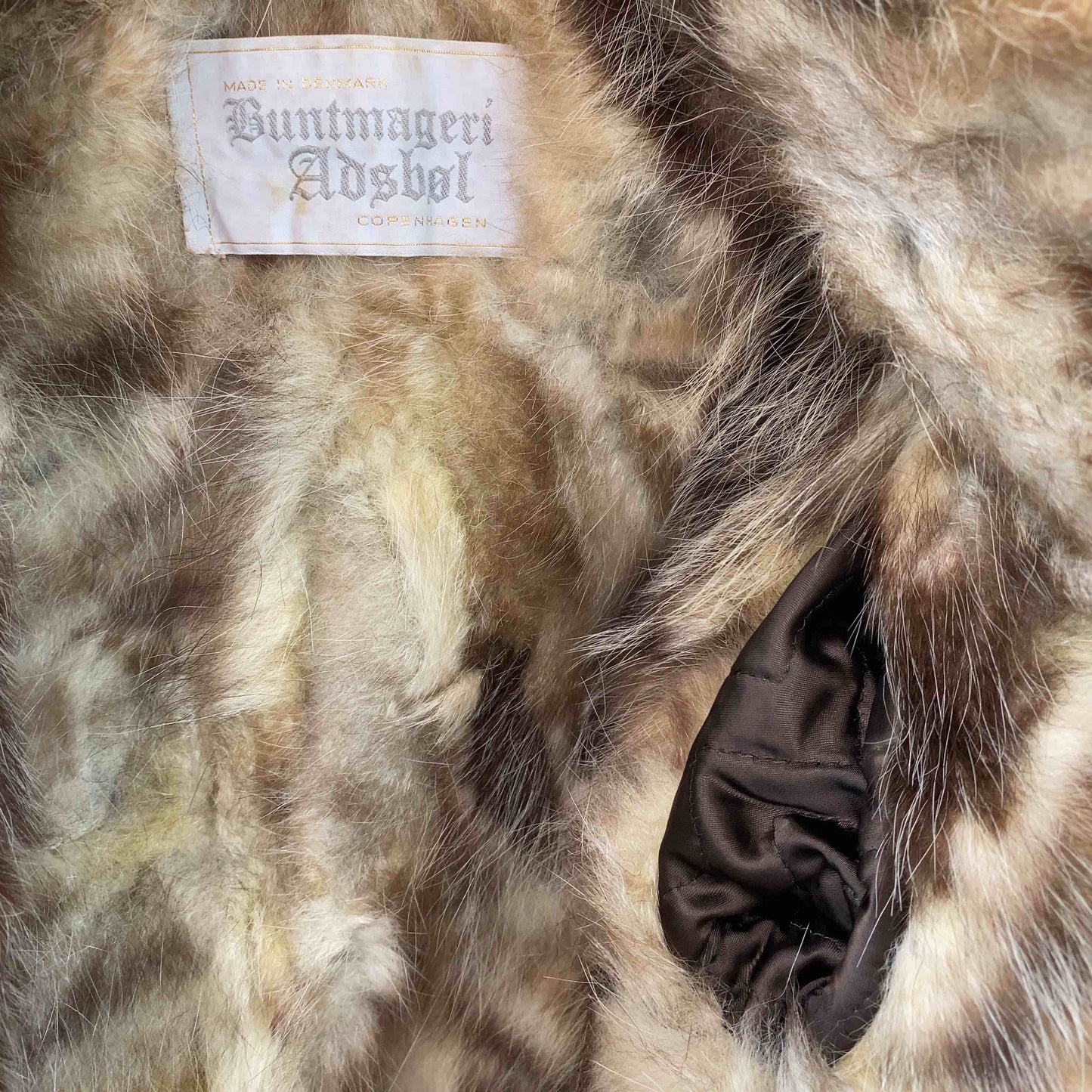 レディース 毛皮/ファーコート リアルファーコート ブラック