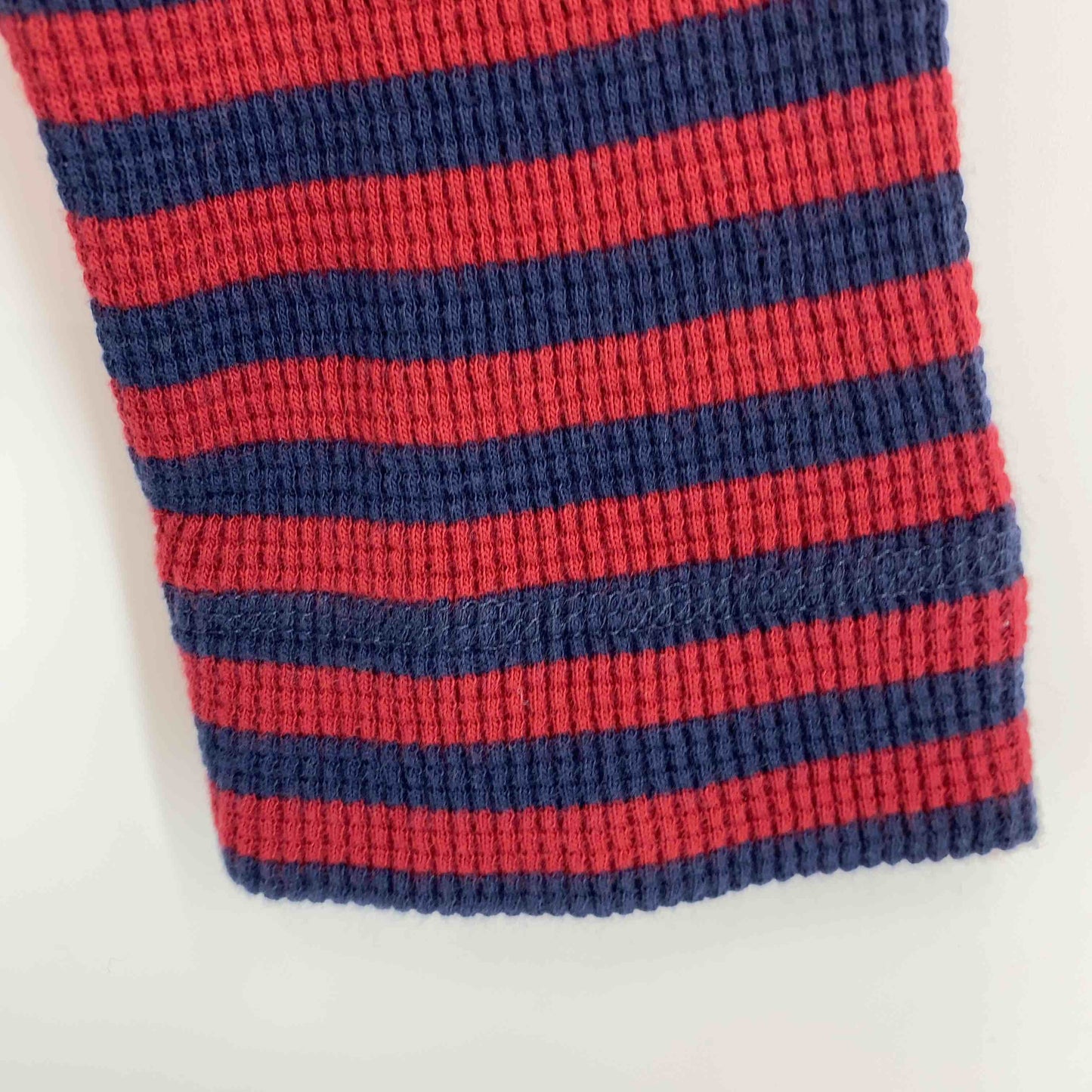 Green Hills グリーンヒルズ メンズ カットソー長袖 USA製 ボーダー タートル レッド×ネイビー