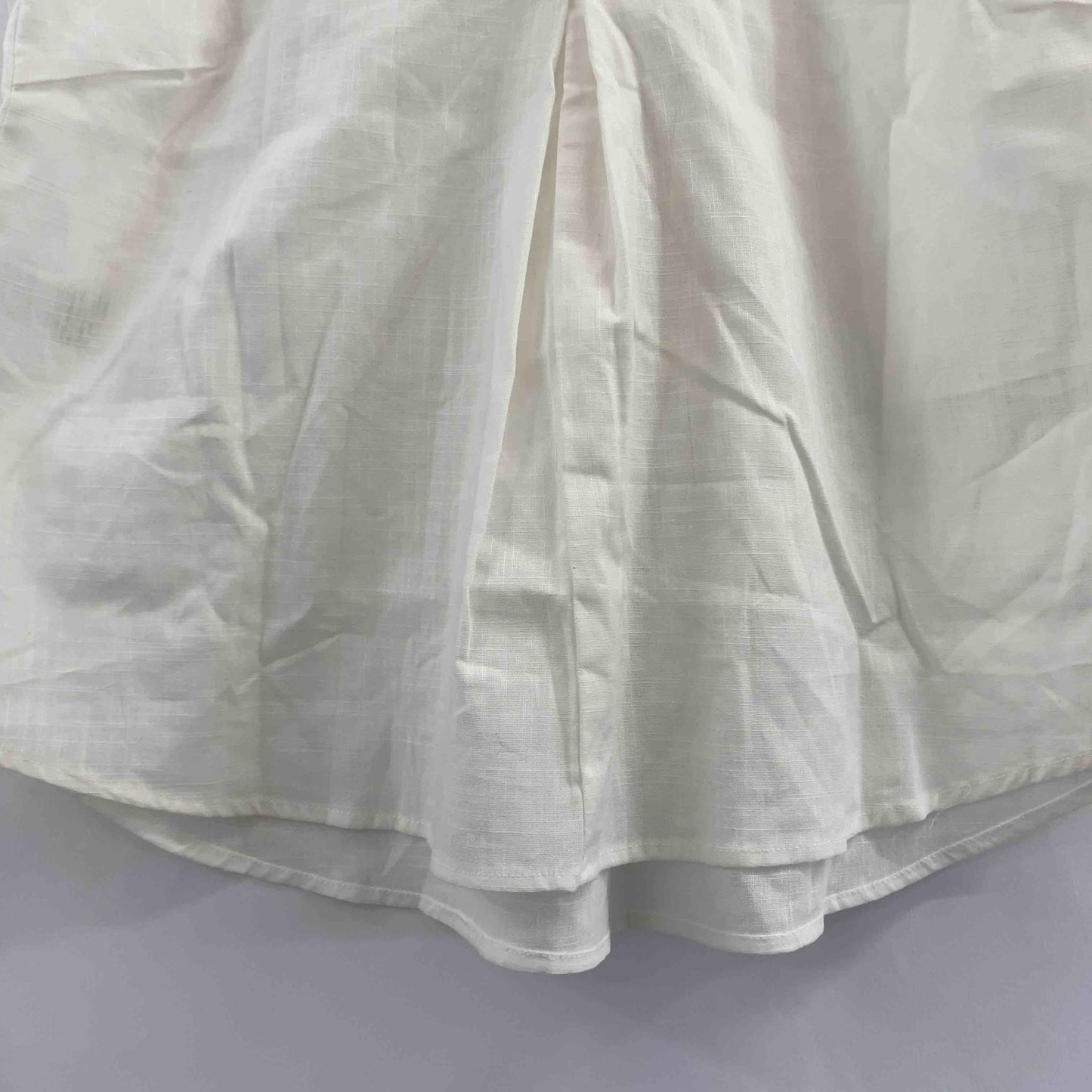 adapt retailing  レディース Tシャツ（袖なし）ホワイト tk