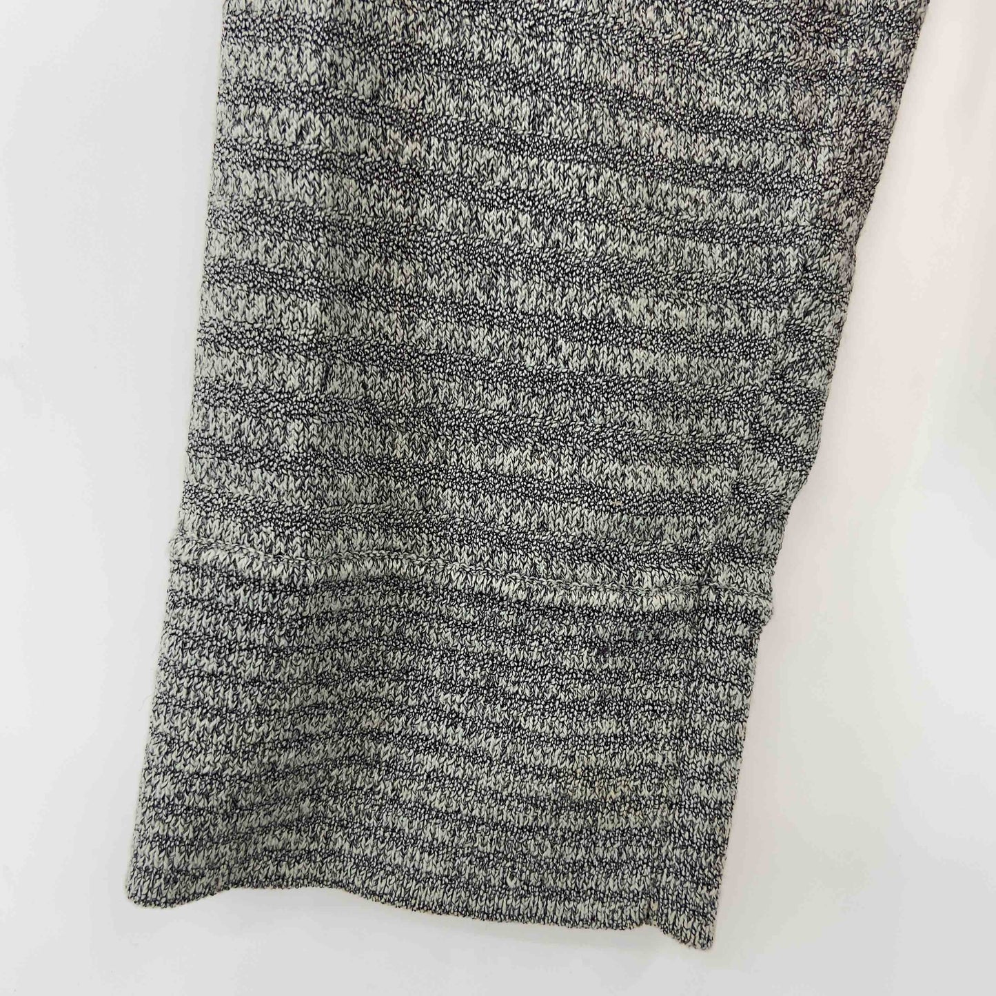 theory セオリー メンズ パーカー 杢グレー フード フルジップ