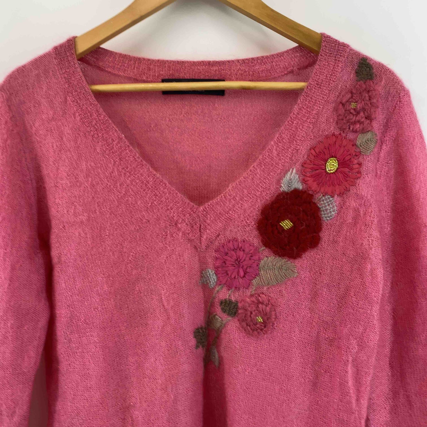 KEITA MARUYAMA ケイタマルヤマ レディース ニット/セーター ピンクレッド 花柄